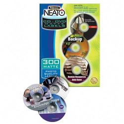 Fellowes NEATO CD/DVD Label - Permanent - White (99945)