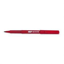 Faber Castell/Sanford Ink Company Felt Tip Pen, 0.85mm Bold Lines, Red Ink (SAN38012)