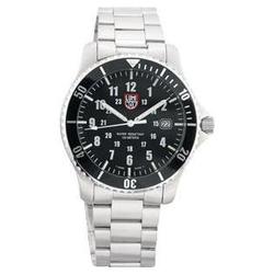 Luminox Field Sport Timer, Black Dial, Steel Bracelet, 40mm Case