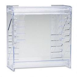 RubberMaid File Folder/Organizer Rack, Clear Plastic, 13-1/8w x 5-7/8d x 13-5/8h (RUB96080)