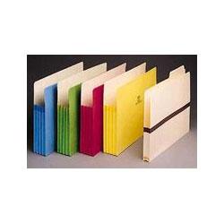 Smead Manufacturing Co. File Pockets, Letter Size, 3-1/2 Expansion, Assorted Colors, 5/Pack (SMD73892)