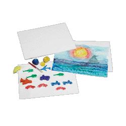 Riverside Paper Fingerpaint Paper, 60 lb., 16 x22 , White (RIV03205)