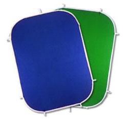 PhotoFlex Flexdrop 2 Collapsible Background - 5x7 - Chromakey Blue/Green