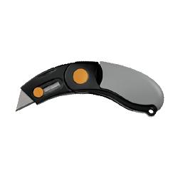 Fiskars Manufacturing Corp. Folding Utility Knife with Soft Grip Handle, 1 Blade Included (FSK1265507797)