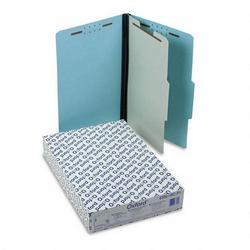 Esselte Pendaflex Corp. Four-Section Classification Folders, Blue Pressboard, 2/5-Tab, Legal, 10/Box (ESS930025RCP1)