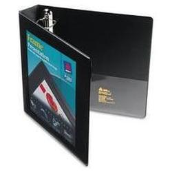 Avery-Dennison Framed Presentation EZD® Locking Veiw Binder, 1-1/2 Capacity, Black (AVE68058)