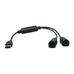 Freedom9 freeView Cable UP - 2 x 6-pin mini-DIN Female to 4-pin Type A Male USB