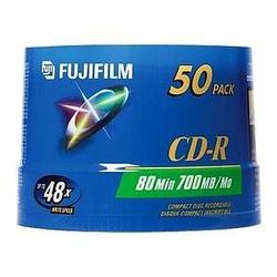 Fuji Fujifilm 48x CD-R Media - 700MB - 50 Pack (25301486)