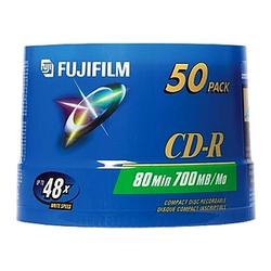 Fuji Fujifilm 48x CD-R Media - 700MB - 50 Pack (25307213)