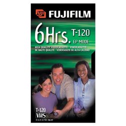 Fujifilm HQ T-120 VHS Videocassette - VHS - 120Minute