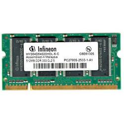 FUJITSU Fujitsu 1GB DDR2 SDRAM Memory Module - 1GB (1 x 1GB) - 667MHz DDR2-667/PC2-5300 - Non-ECC - DDR2 SDRAM - 200-pin