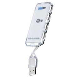 GE 4 Port USB 1.1 Crystal Hub - 4 x USB 1.1 - USB - External