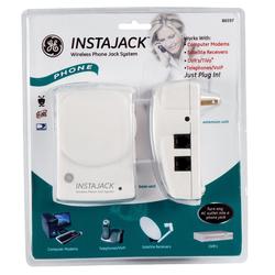 GE TL-86597 Instajack(tm) Wireless Phone Jack System