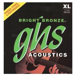 GHS Strings BB20X Bright Bronze Acoustic Guitar Strings