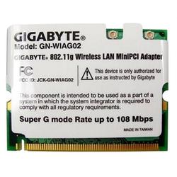 GIGA-BYTE WIAG02 Super G Wireless mini-PCI Adapter