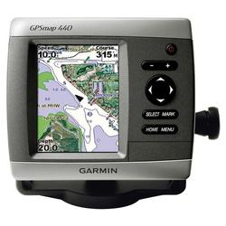 Garmin GPSMAP 400 Series 440 Marine Navigator - 4 LCD - 12 Channels - Warm Start 15 Second - NMEA