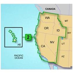 Garmin Topo: West Coast & Hawaii Digital Map - North America - United States Of America - Washington, California, Ohio, Hawaii, Idaho, Nevada - Driving