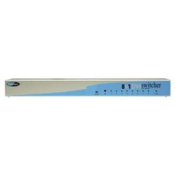Gefen EXT-DVI-841 8-Port DVI Switcher - 8 x DVI-I Video In, 1 x DVI-I Video Out, 1 - 1920 x 1200 - WUXGA
