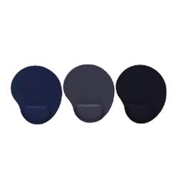 Compucessory Gel Mouse Pad, 9 x10 x1 , Black (CCS55151)