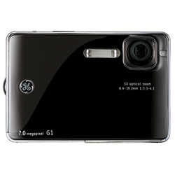 GENERAL IMAGING COMPANY General Electric (GE) G1 Series Compact 7 Megapixel Digital Camera - Black