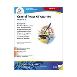 Socrates Media General Power/Attorney Form,Individual Will Handle Finances (SOMLF205)