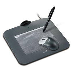 Genius G-Pen 4500 Graphics Tablet - 4 x 5.5 - 2000 lpi - Pen, Mouse - USB