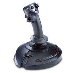 Genius MaxFighter F-23U USB Joystick w/Throttle and Rudder