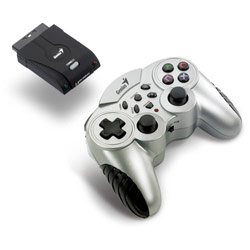 Genius Wireless Blaze, Professional 2.4GHz Wireless PS2 Gamepad