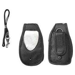 Wireless Emporium, Inc. Genuine Leather Case for Motorola V60P