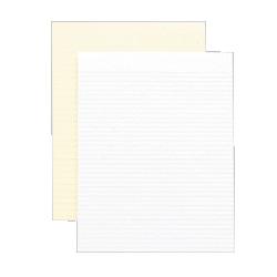 Tops Business Forms Glue Top Pad, Narrow Ruled, 8-1/2 x11 , Canary (TOP7528)