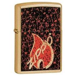 Zippo Gold Dust, Retro Flame