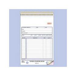 Rediform Office Products Gold Standard™ Carbonless General-Purpose Book, Triplicate Style, 50 Sets/Book (RED5L330)