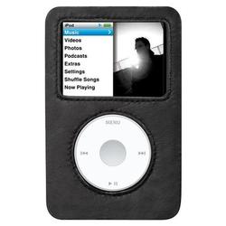 Griffin Elan Form Case for iPod - Leather - Black