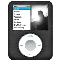 GRIFFIN TECHNOLOGY Griffin Elan Form Case for iPod Nano - Leather - Black