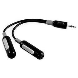 GRIFFIN TECHNOLOGY Griffin SmartShare Headphone Splitter for iPod - 1 x Mini-phone - 2 x Mini-phone