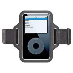 GRIFFIN TECHNOLOGY Griffin Streamline Armband for iPod Classic and iPod 5G - Black
