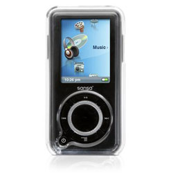 Griffin Trio 3-In-1 Interchangeable Case for iPod nano - Top Loading - Leather - Black