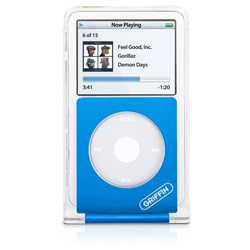 GRIFFIN TECHNOLOGY Griffin centerstage Flip-Stand Case for iPod - Polycarbonate - Blue
