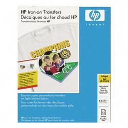 HEWLETT PACKARD HEWLETT-PACKARD-PAPER - IRON-ON TRANSFERS - LETTER A SIZE (8.5 IN X 11 IN) - 10