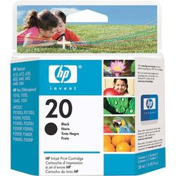 HEWLETT PACKARD - INK SAP HP 20D BLACK INKJET CARTRIDGE CONTAINS 1 HP 20D BLACK INKJET PRINT CARTRIDGE IN