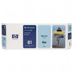 HEWLETT PACKARD - INK SAP HP 81 Cyan Ink Cartridge - Light Cyan