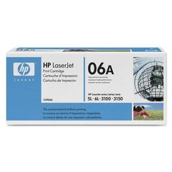 HEWLETT PACKARD - LASER JET TONERS HP Black Toner Cartridge - Black (C3906A-KIT)