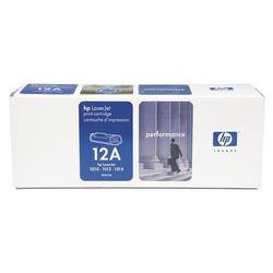 HEWLETT PACKARD - LASER JET TONERS HP Black Toner Cartridge - Black (Q2612A)