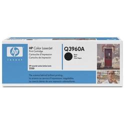 HEWLETT PACKARD - LASER JET TONERS HP Black Toner Cartridge - Black (Q3960A)