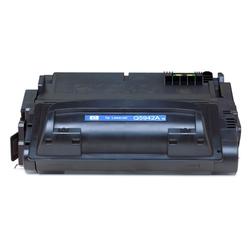 HEWLETT PACKARD - LASER JET TONERS HP Black Toner Cartridge - Black (Q5942A)