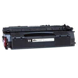 HEWLETT PACKARD - LASER JET TONERS HP Black Toner Cartridge - Black (Q5949X)