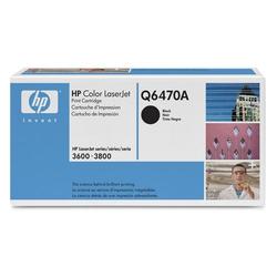 HEWLETT PACKARD - LASER JET TONERS HP Black Toner Cartridge For Color LaserJet 3600 and 3800 Printers - Black