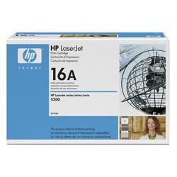 HEWLETT PACKARD - LASER JET TONERS HP Black Toner Cartridge With Smart Printing Technology For LaserJet 5200 Series Printers - Black