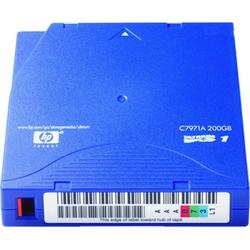 HEWLETT PACKARD HP C7971AN LTO Ultrium 1 Non-Custom Labeled Tape Cartridge - LTO Ultrium LTO-1 - 100GB (Native)/200GB (Compressed)