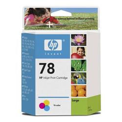 HEWLETT PACKARD - INK SAP HP Color Ink Cartridge - Blue, Green, Red (KIT C6578DN)